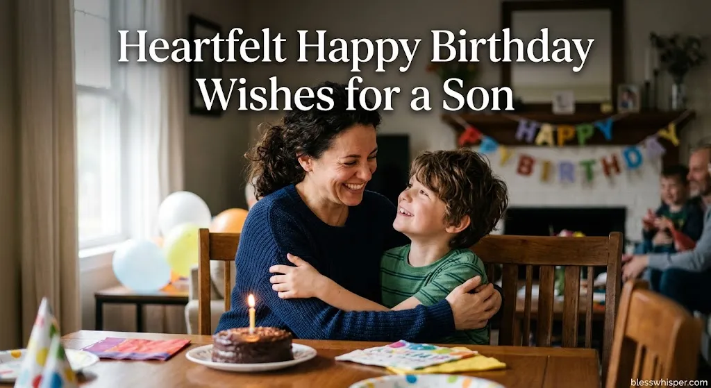 Heartfelt Happy Birthday Wishes for a Son: 100+ Loving Messages