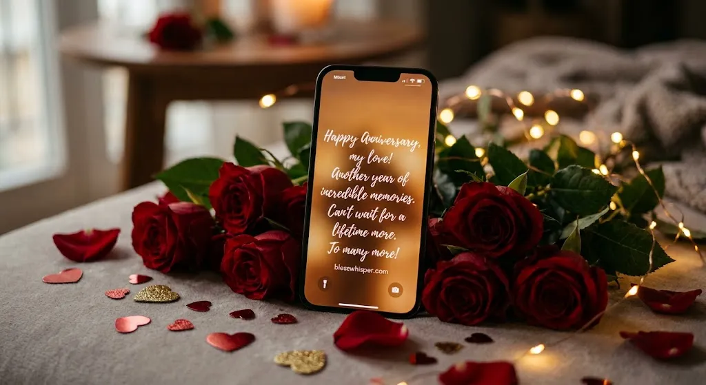 Anniversary wishes for couple and romantic anniversary messages for WhatsApp