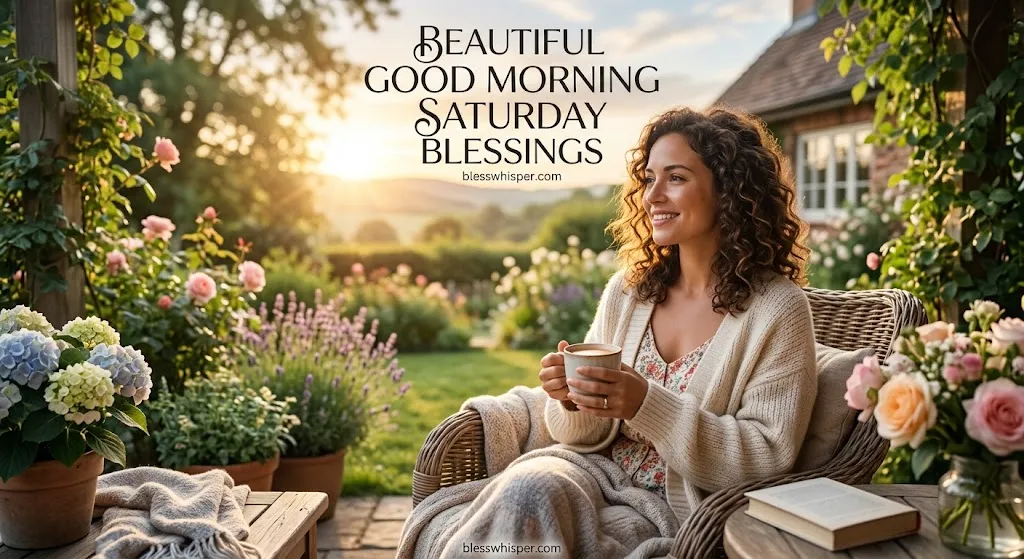 Beautiful Good Morning Saturday Blessings for a peaceful weekend