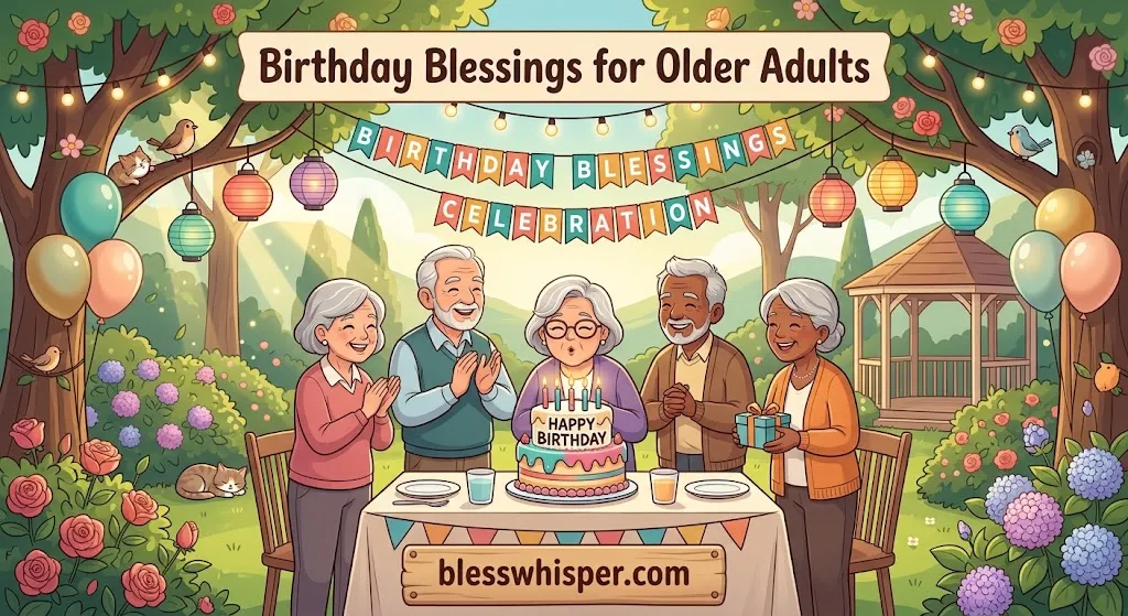 Birthday blessings for older adults