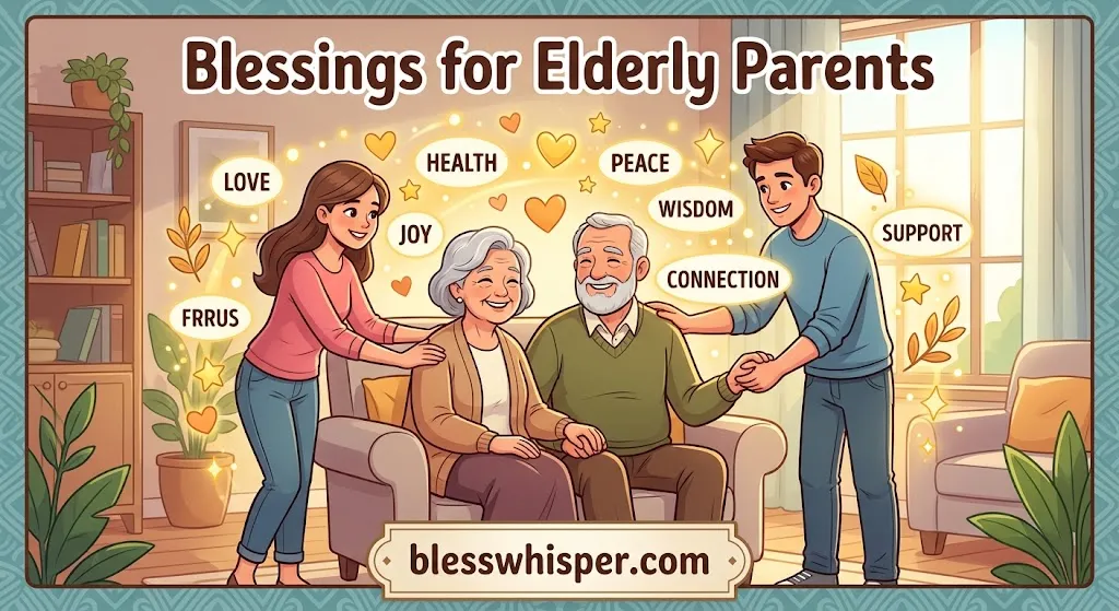 Heartfelt blessings for elderly parents