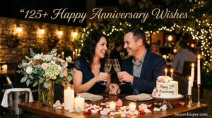 125+ Happy Anniversary Wishes for Couples, Partners, Friends and Family
