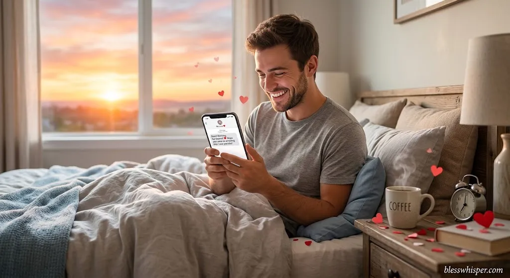 Good Morning Messages for Boyfriend – cute texts to make him smile
