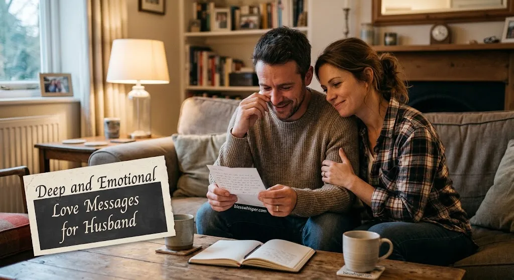 Deep and emotional love messages for husband