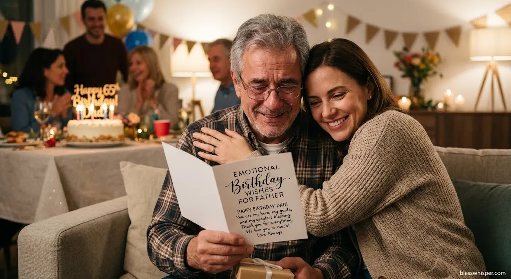Emotional birthday wishes for father expressing love, gratitude, and appreciation