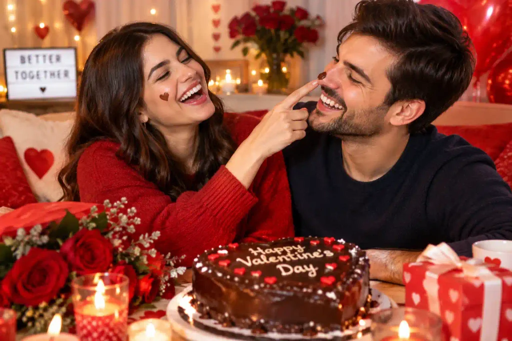 Funny valentines day message to wife making her smile