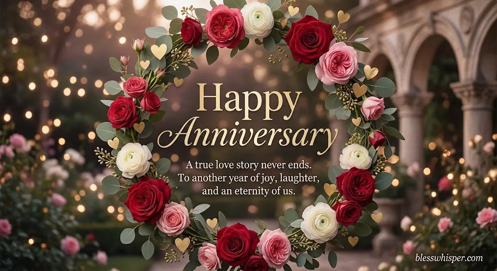 Happy Anniversary Wishes and quotes for celebrating lasting love