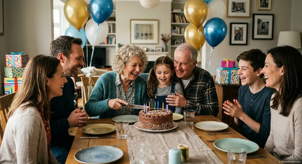 Happy birthday wishes for family members including parents, siblings, and loved on