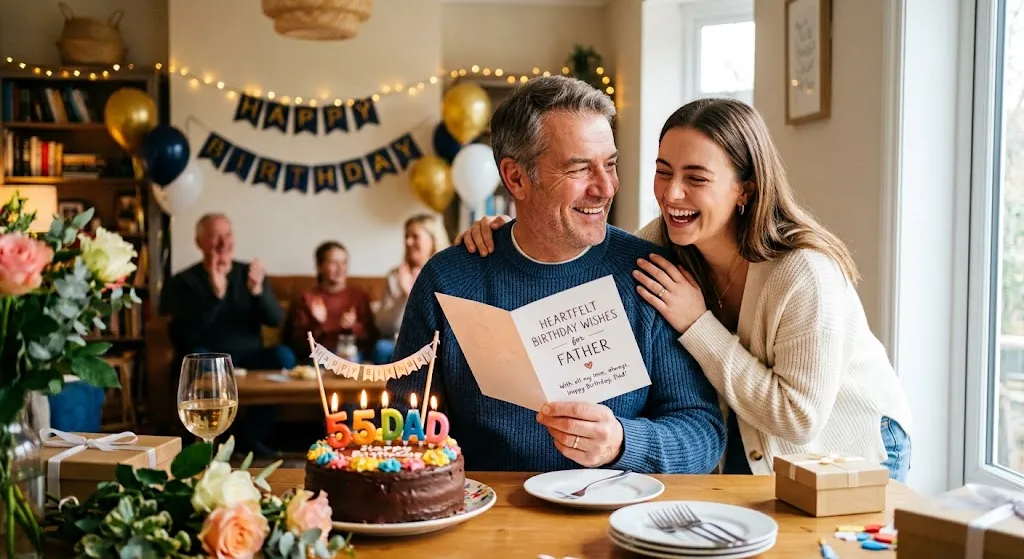 Heartfelt birthday wishes for father with loving birthday messages for Dad