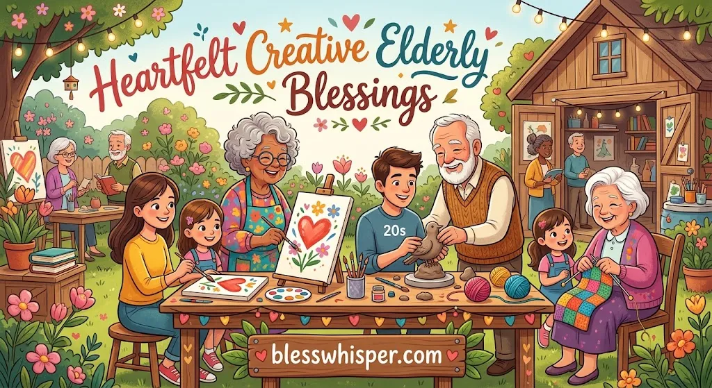 Heartfelt creative elderly blessings for loved ones