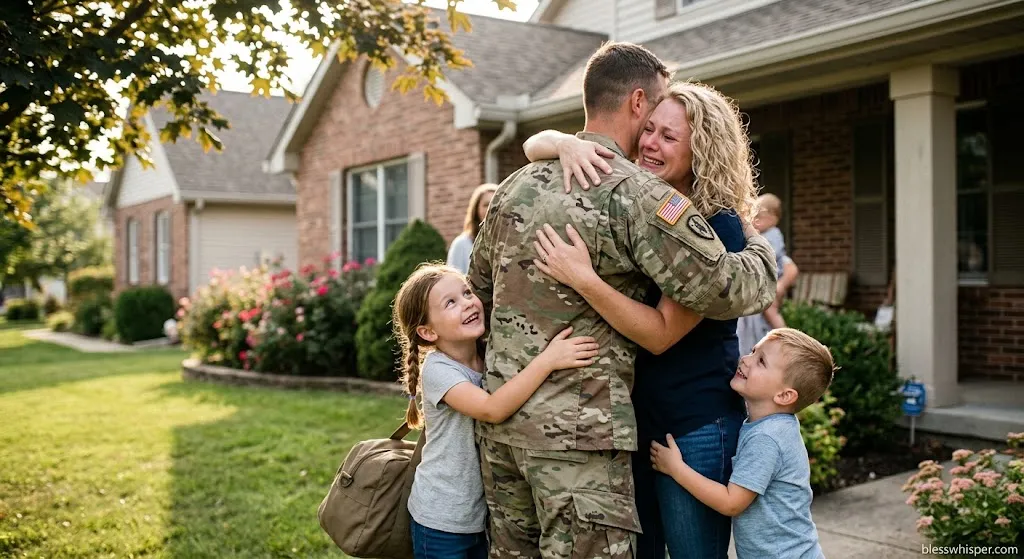 messages for a soldier coming home celebrating a safe return