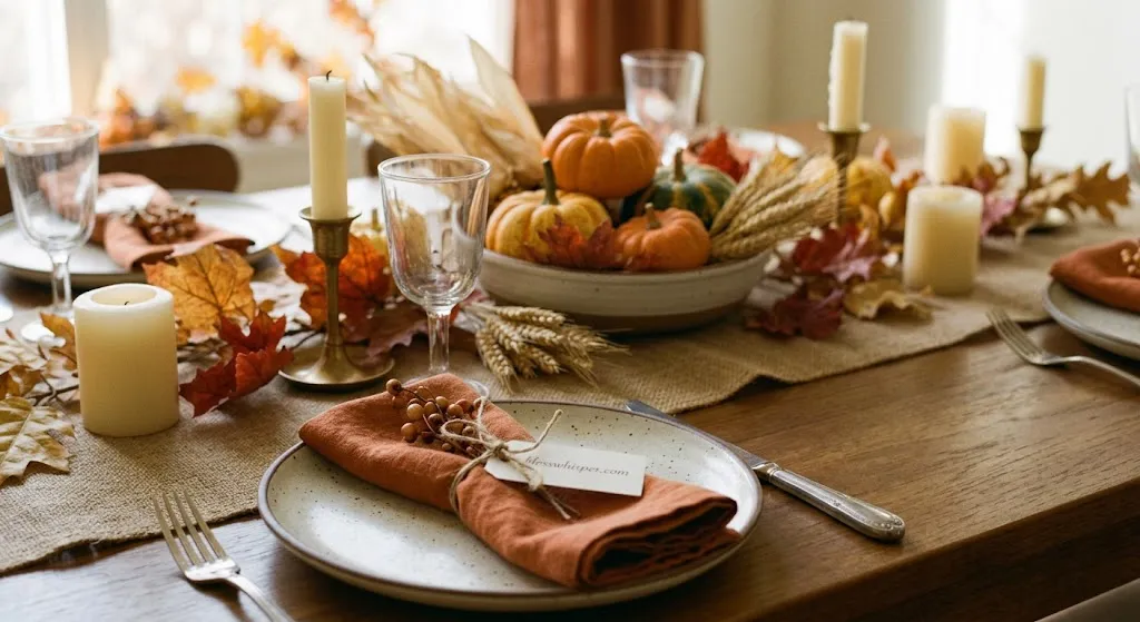 November Wednesday fall quotes with autumn gratitude theme