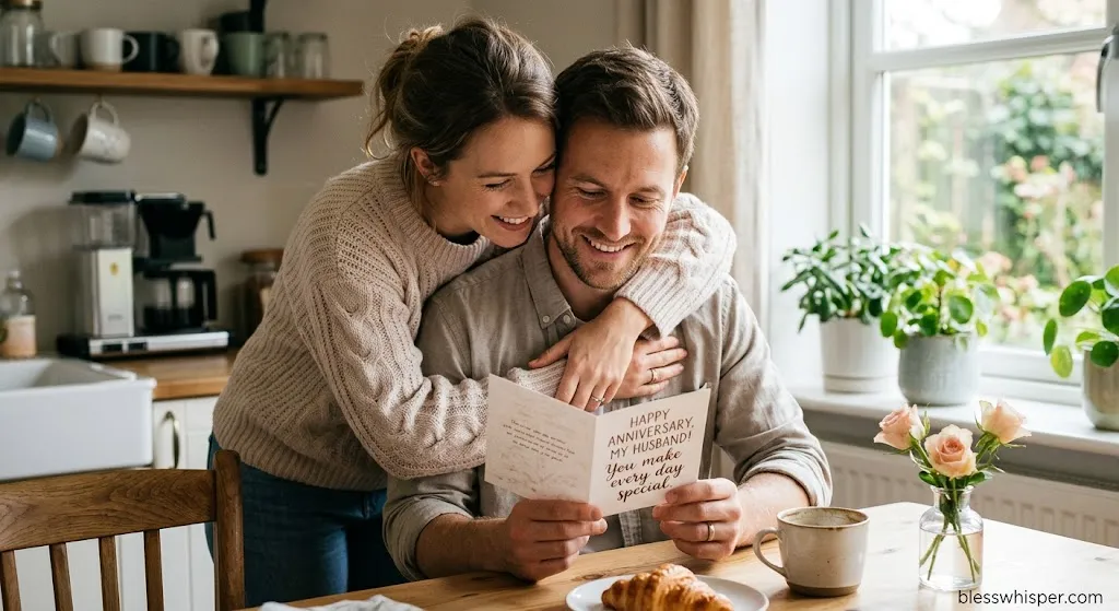 Romantic anniversary messages for husband