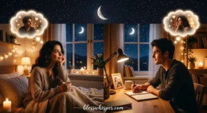 Romantic good night message for someone you love