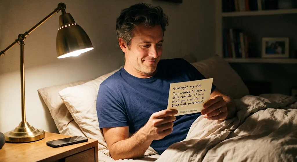 Romantic good night messages for husband