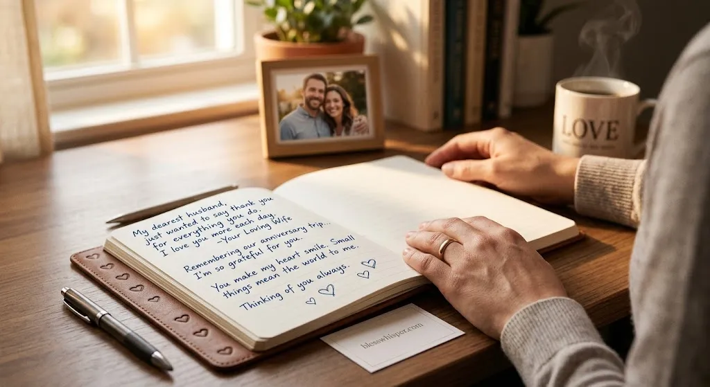 Romantic messages for husband from the heart