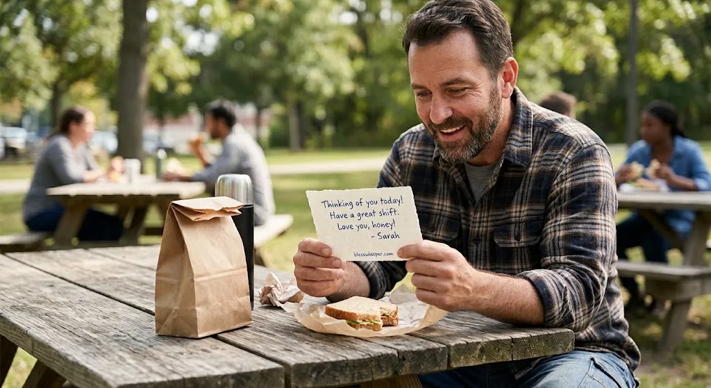 Romantic messages for husband on an ordinary day