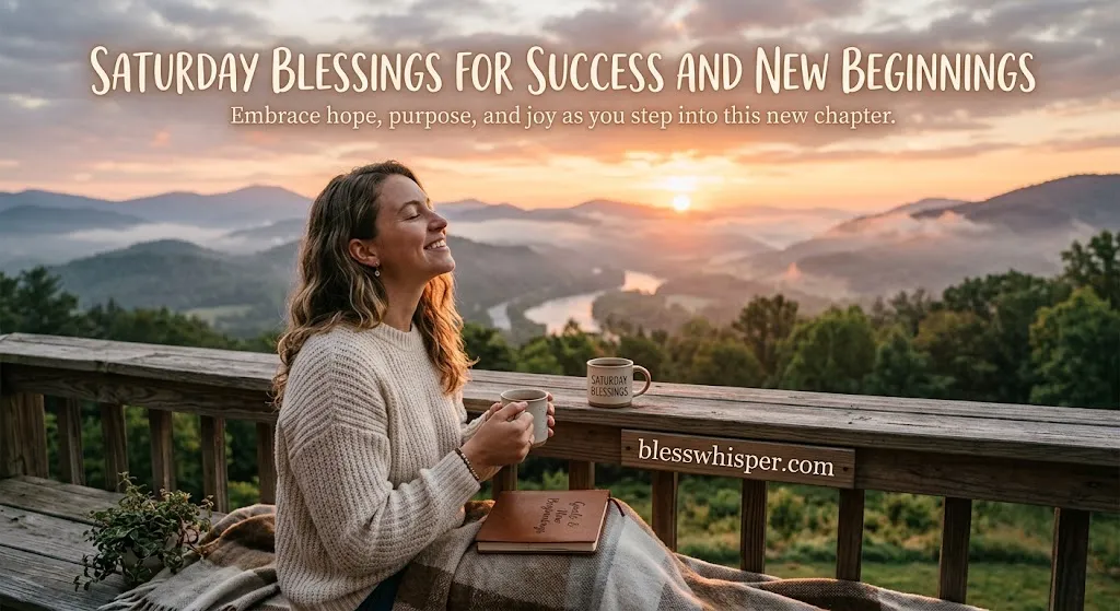Saturday Blessings for Success and New Beginnings