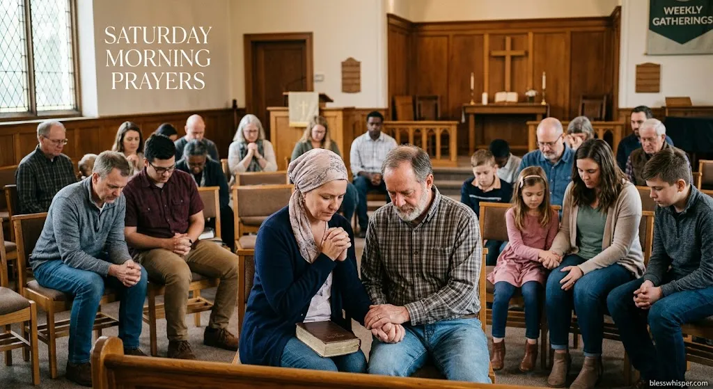 Saturday Morning Prayers for peace, guidance, and blessings