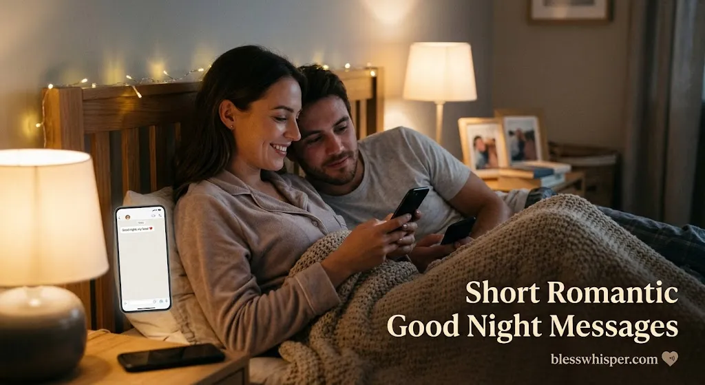 Short romantic good night messages