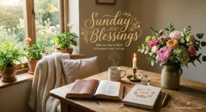 Sunday blessings wishes and prayers for a peaceful day