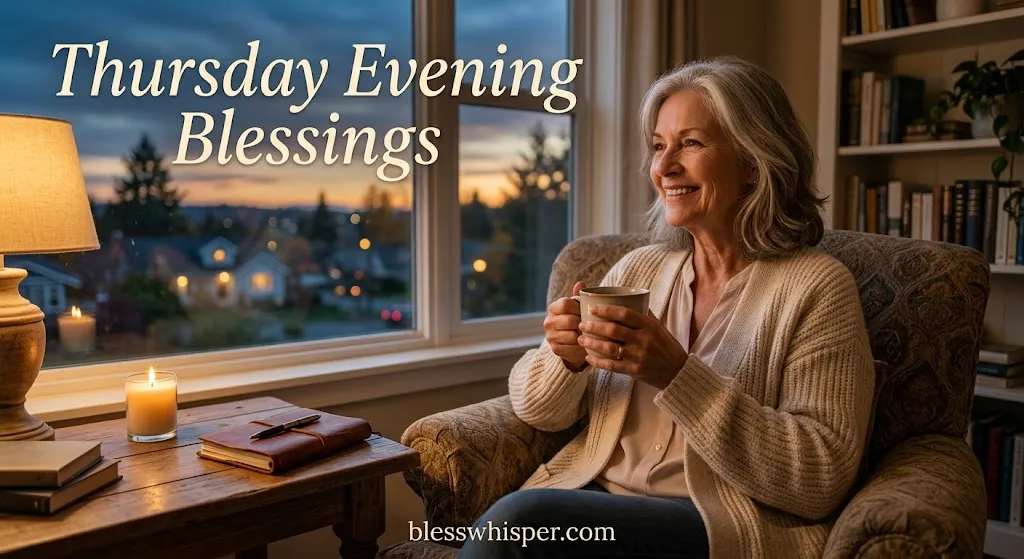 Thursday blessings images and quotes and prayers for a peaceful evening