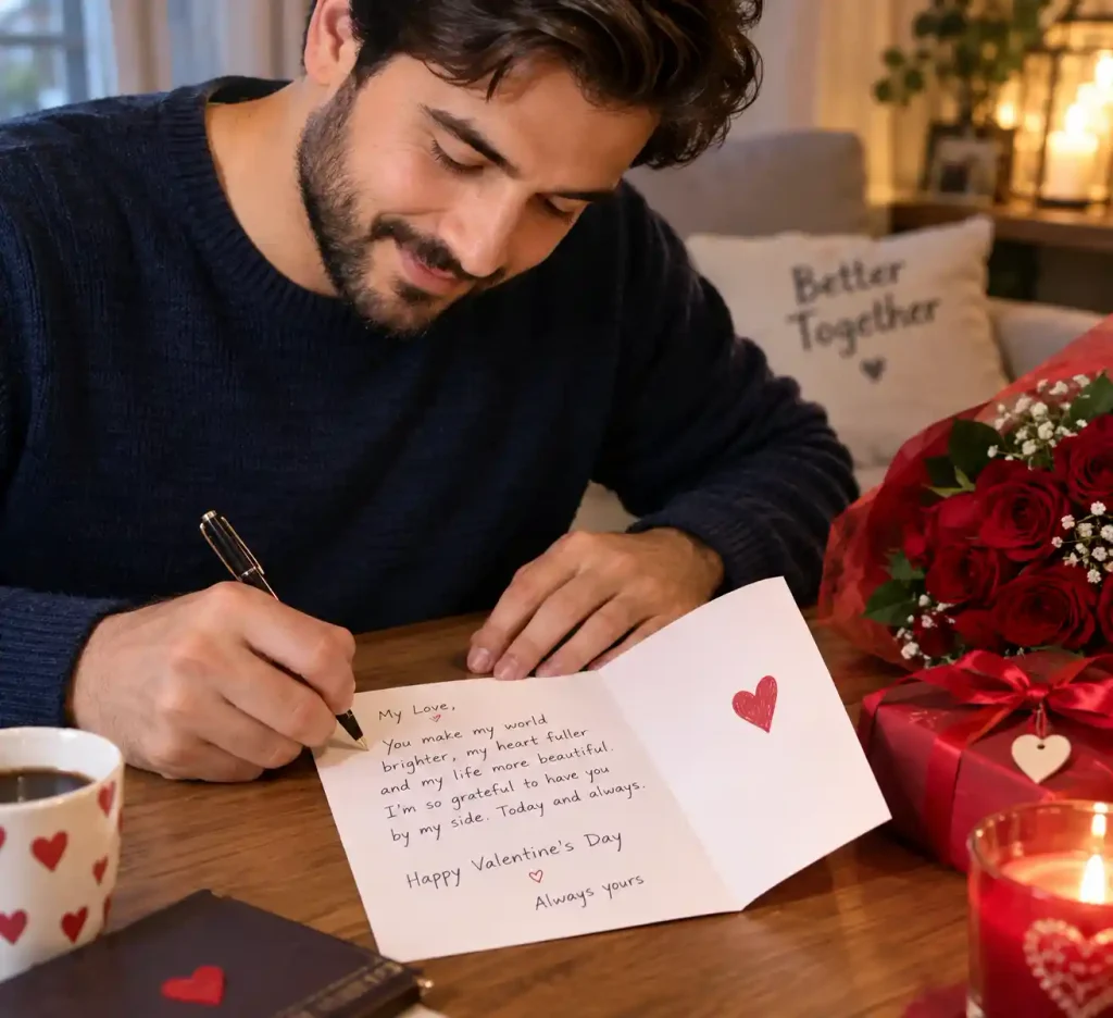 Valentine message for wife from husband