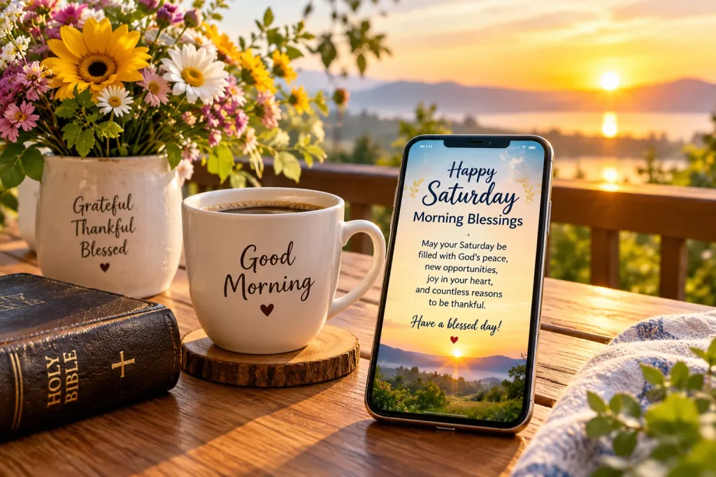 Saturday blessing for a peaceful Saturday morning